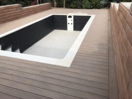 Authentic palisander, woodparket terasy