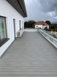 Realizace terasy Chotěboř, WPC terasová prkna Authentic