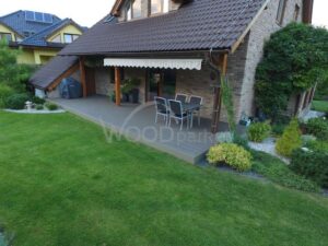 Terasa u domu, wpc, woodparket