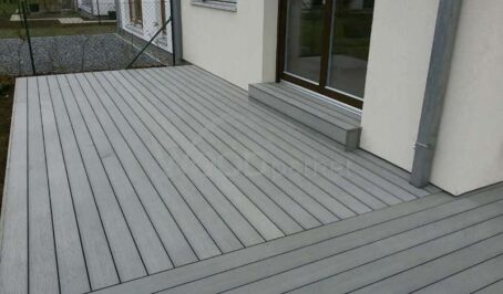 woodplastic terasa, drevoplast